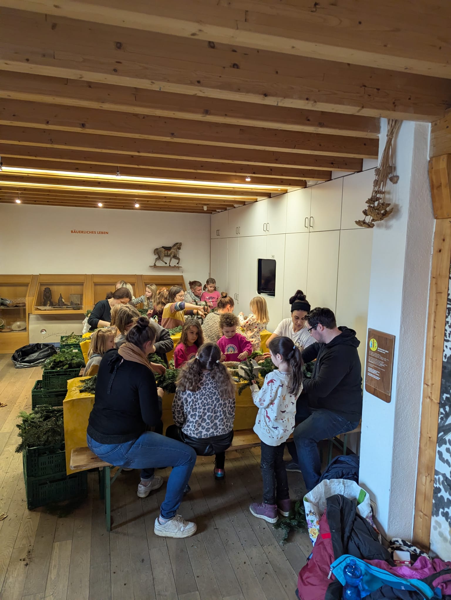 Weihnachtszeit – Adventskranz selbst gemacht für die ganze Familie