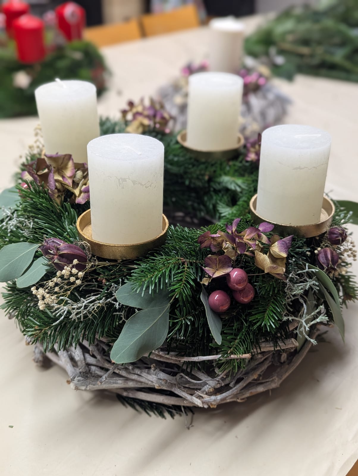 Wilde Kränze im Advent – Adventskranz selber machen  Workshop Freitag Nachmittag | Grevenbroich-Hülchrath