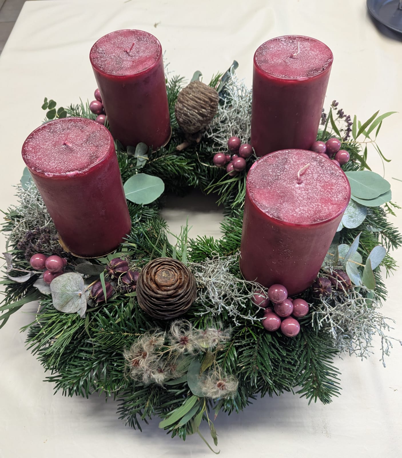 Wilde Kränze im Advent – Adventskranz selber machen  Workshop Sonntag Nachmittag | Grevenbroich-Hülchrath