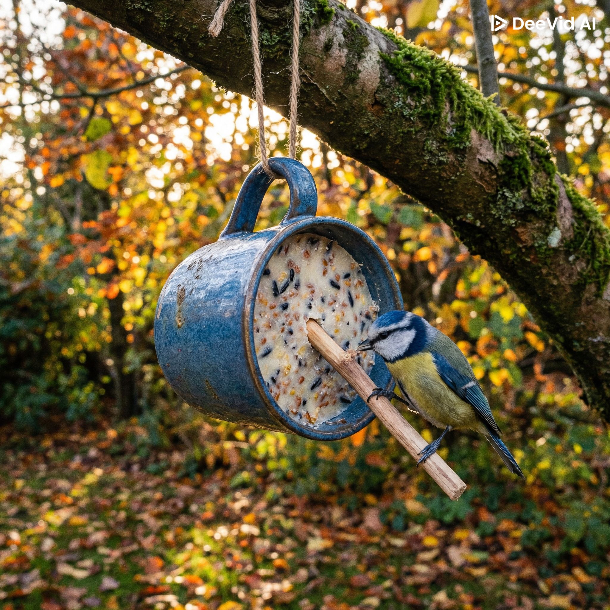 Wir basteln Vogelfutterhäuschen für den Winter - Kinderkurs
